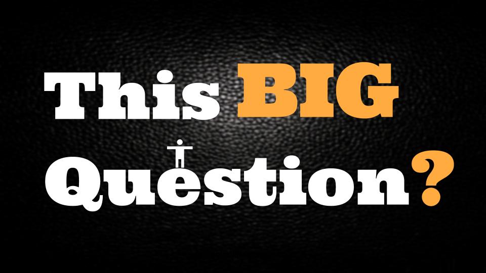 Dark Background Big Design Quote in Bold